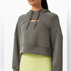 Lululemon Get Centred Crop Hoodie